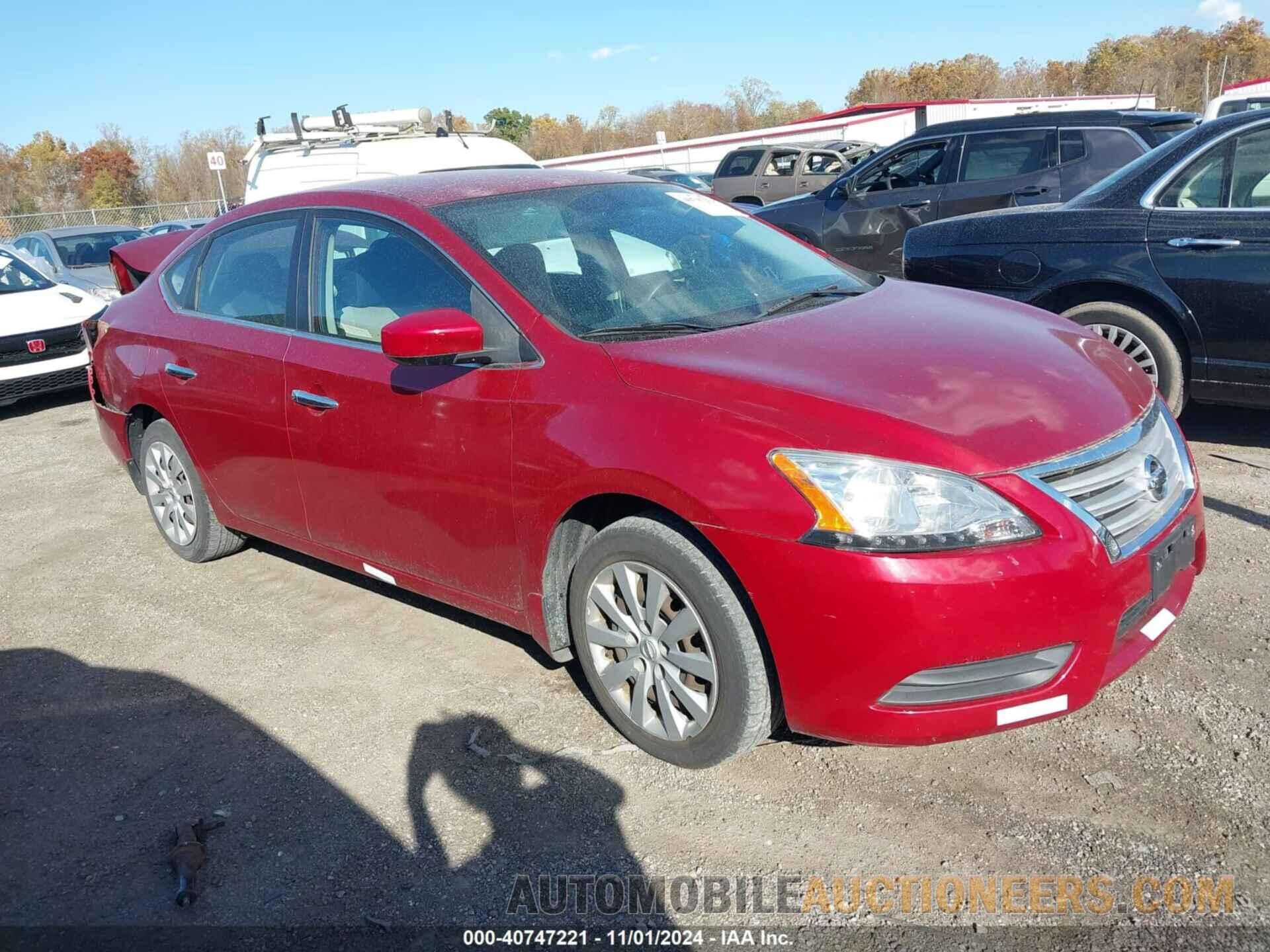 3N1AB7AP9EY275188 NISSAN SENTRA 2014