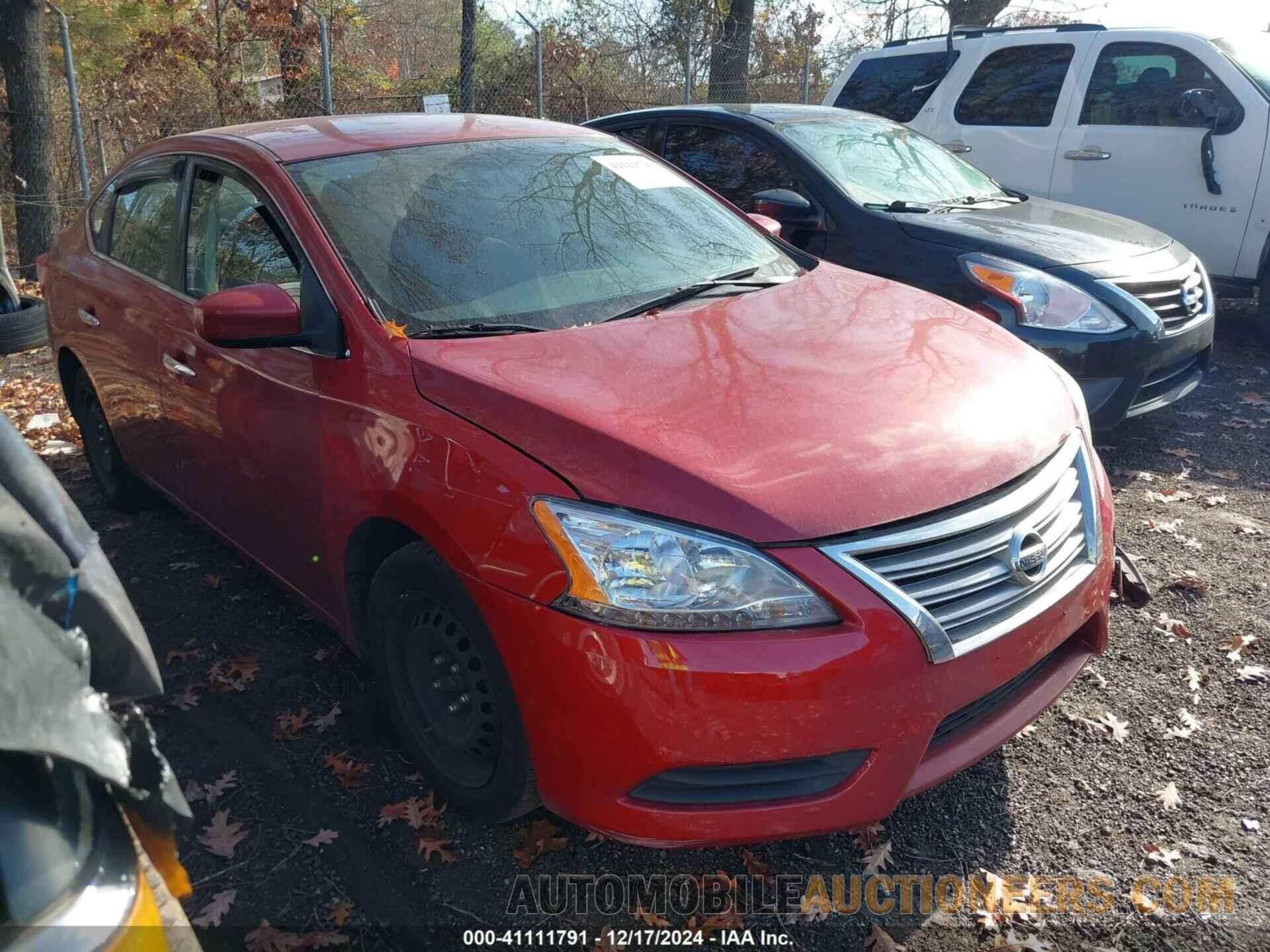 3N1AB7AP9EY338421 NISSAN SENTRA 2014