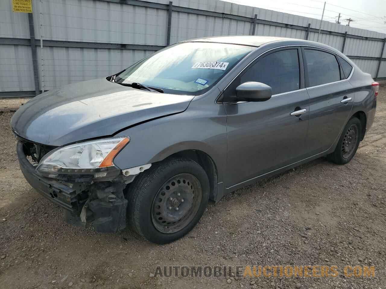 3N1AB7AP9FL678635 NISSAN SENTRA 2015