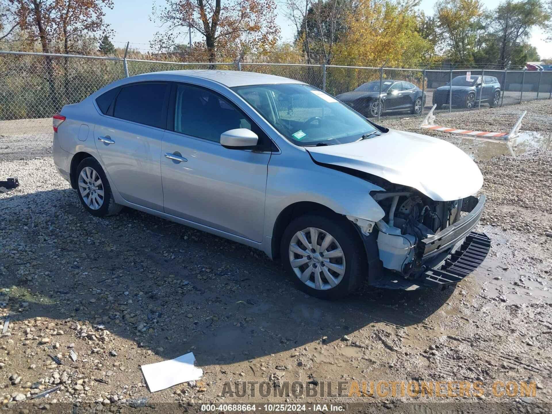 3N1AB7AP9FL696052 NISSAN SENTRA 2015