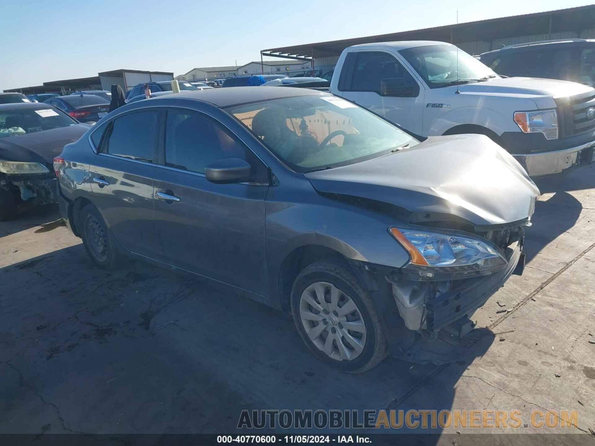 3N1AB7AP9FY316307 NISSAN SENTRA 2015