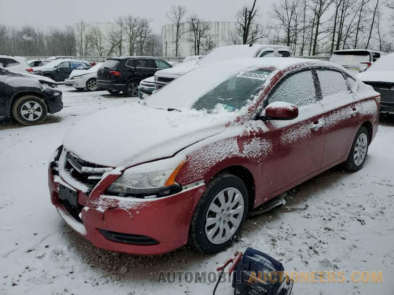 3N1AB7AP9FY354121 NISSAN SENTRA 2015