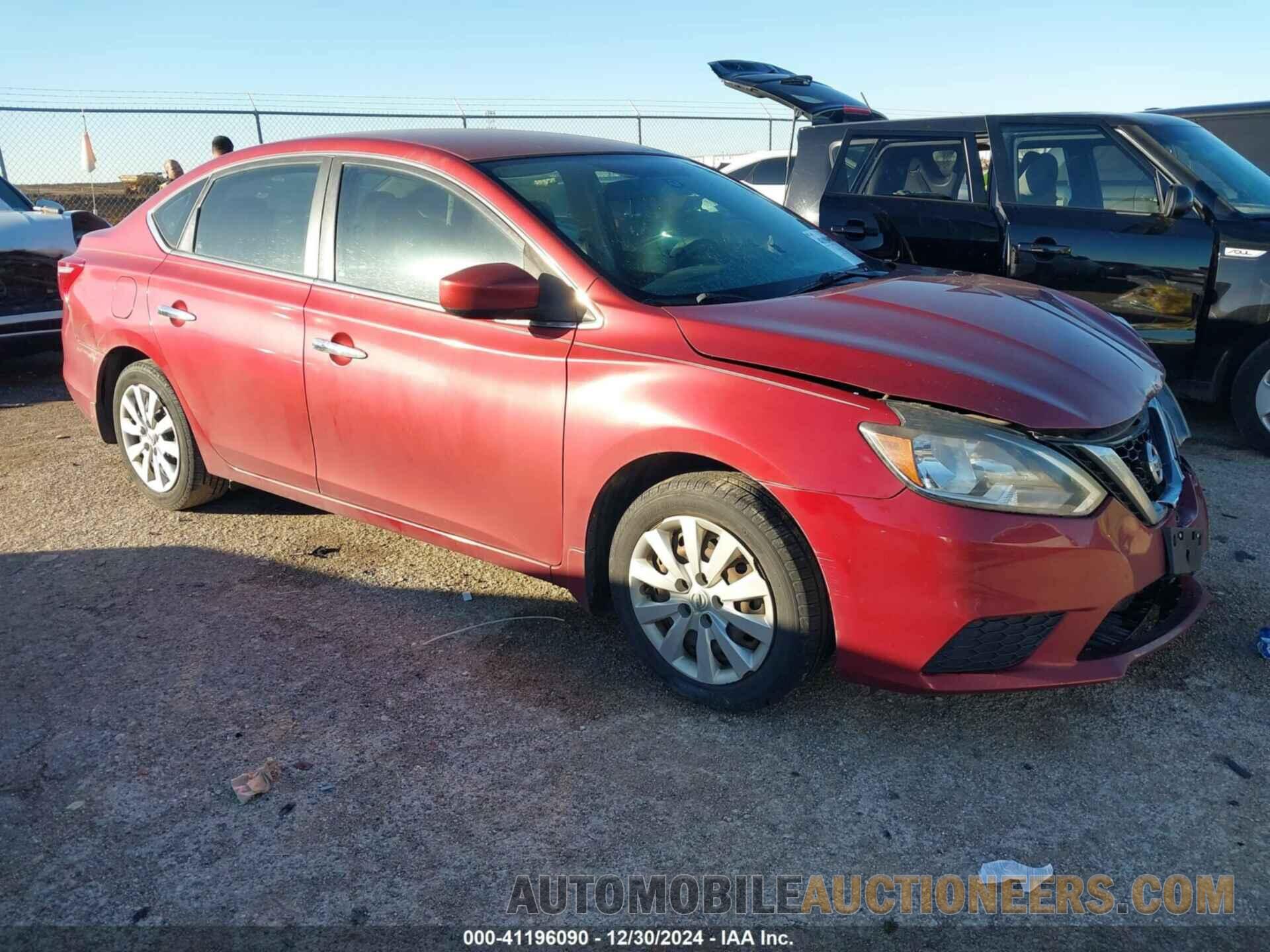 3N1AB7AP9GL676580 NISSAN SENTRA 2016