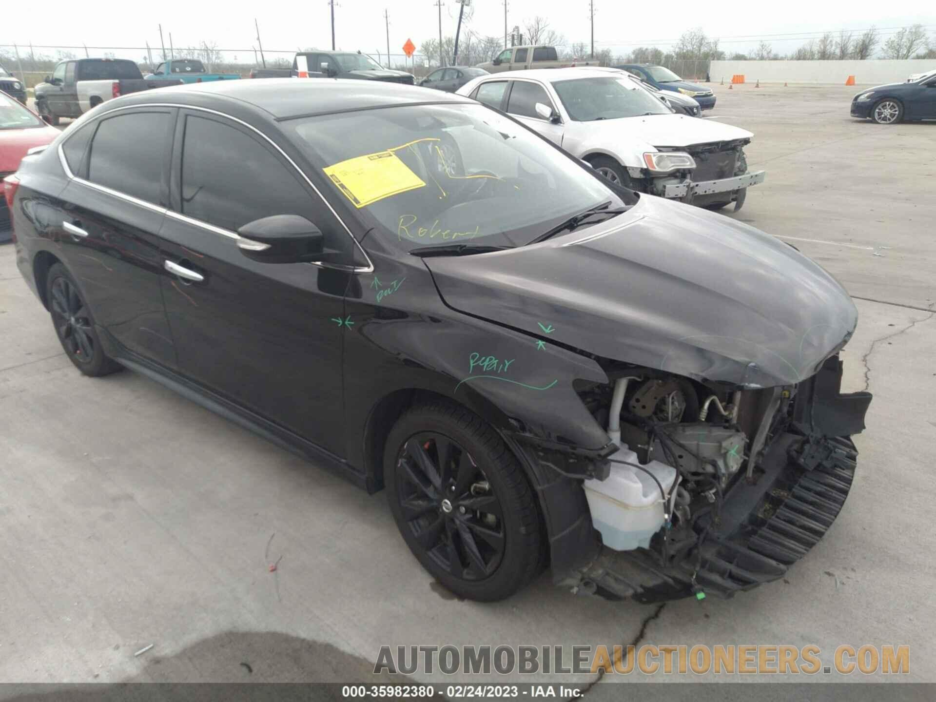 3N1AB7AP9JY263455 NISSAN SENTRA 2018