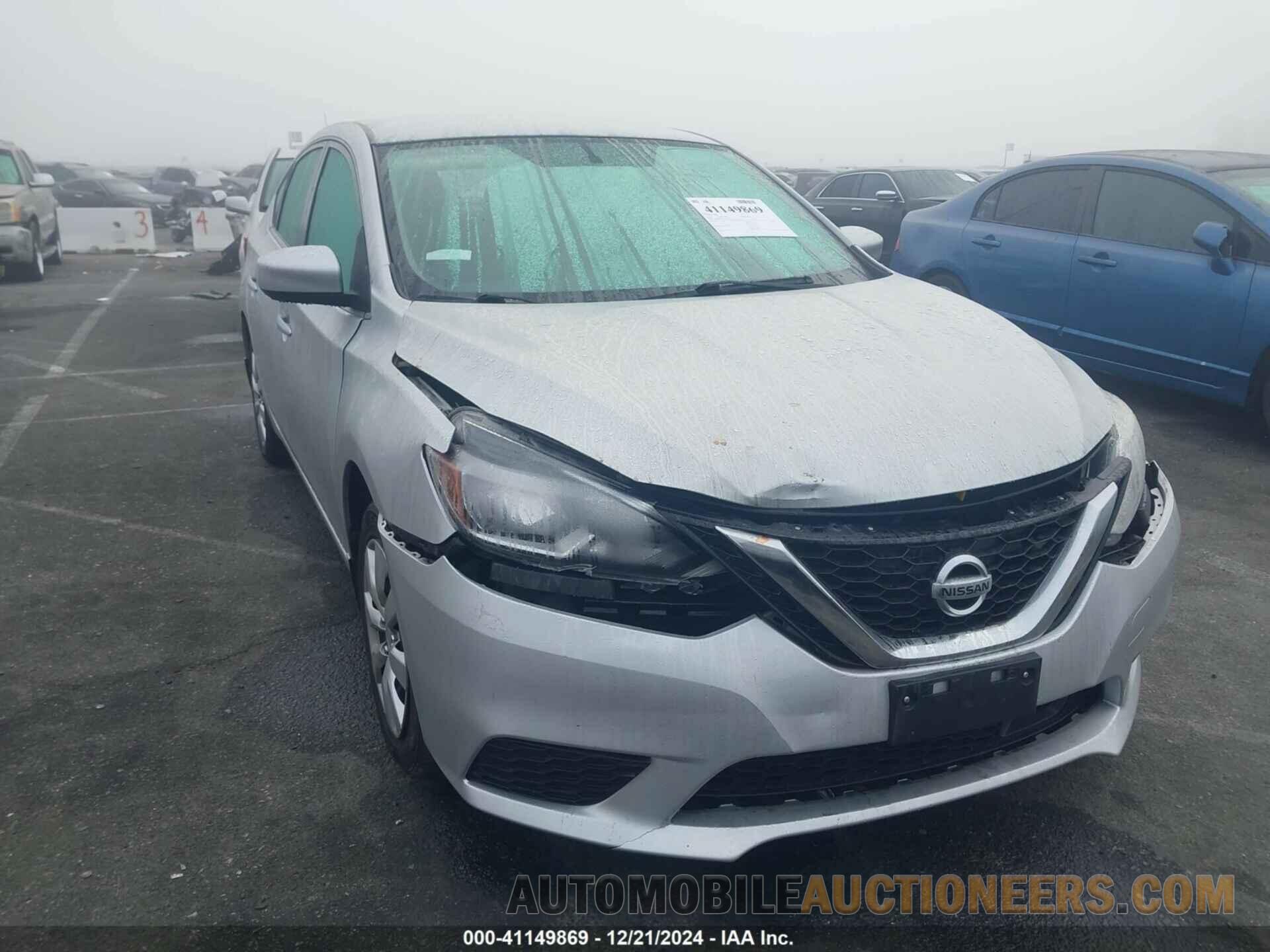 3N1AB7AP9KY301560 NISSAN SENTRA 2019