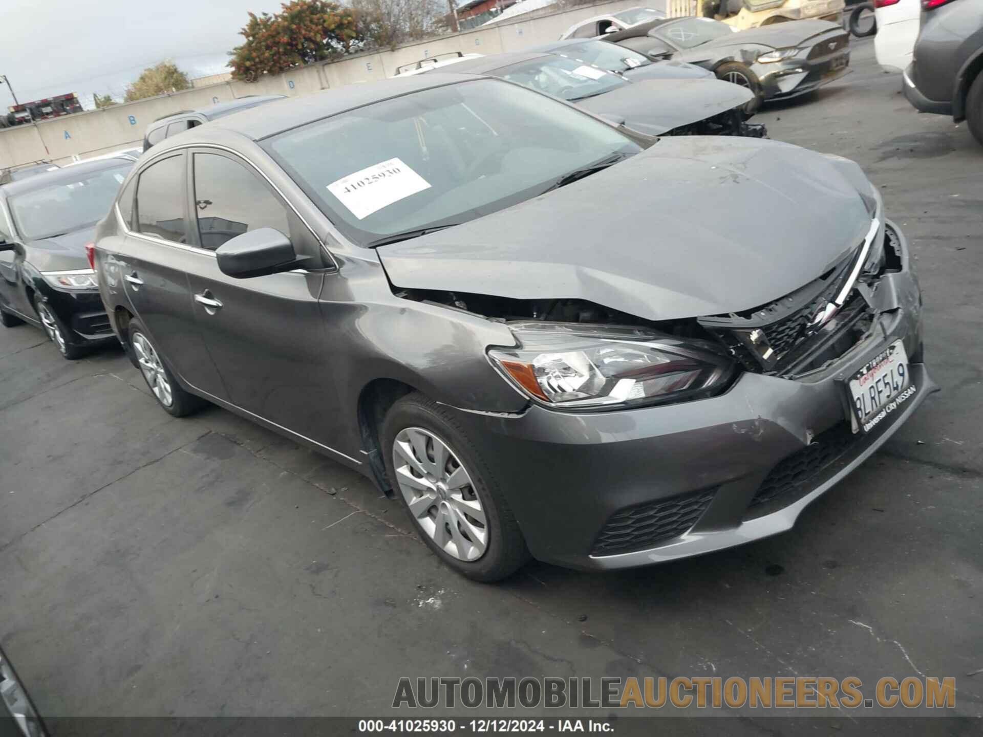 3N1AB7AP9KY393429 NISSAN SENTRA 2019