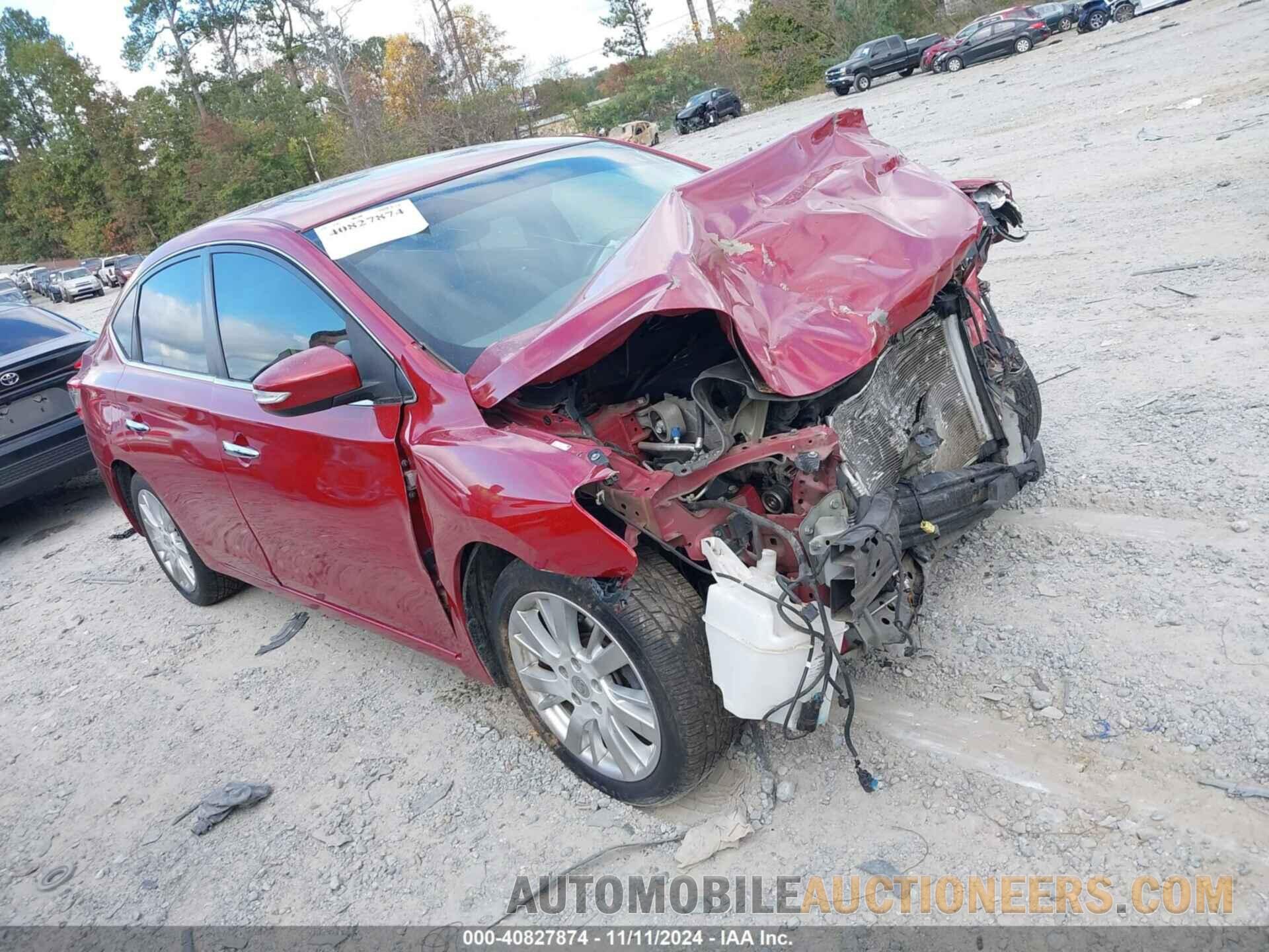 3N1AB7APXDL701725 NISSAN SENTRA 2013