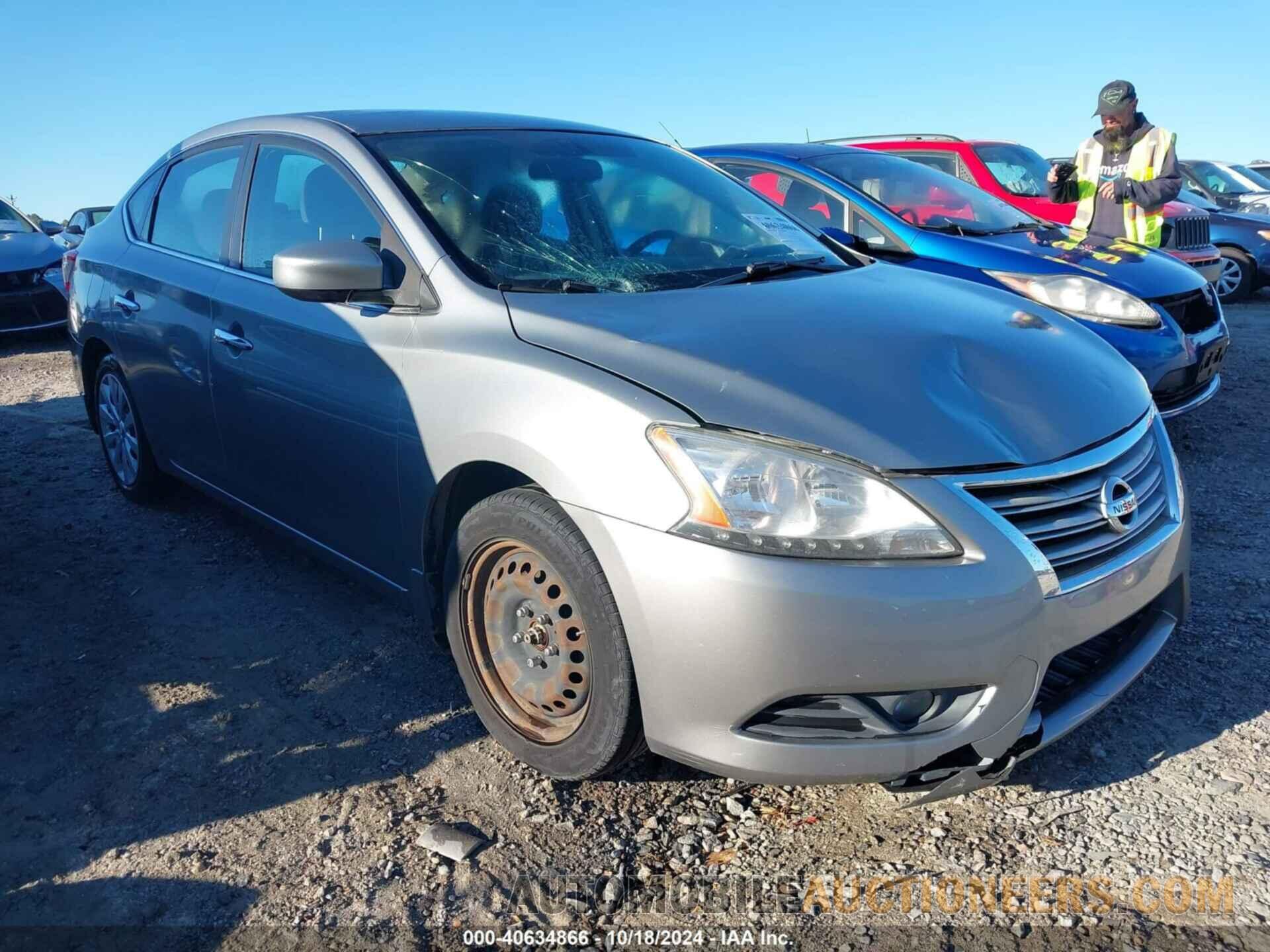 3N1AB7APXDL727483 NISSAN SENTRA 2013