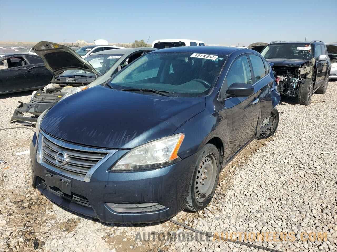 3N1AB7APXDL772763 NISSAN SENTRA 2013