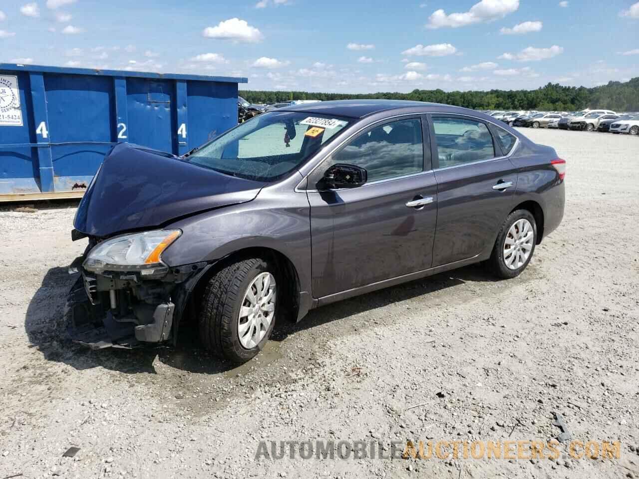 3N1AB7APXEL619978 NISSAN SENTRA 2014