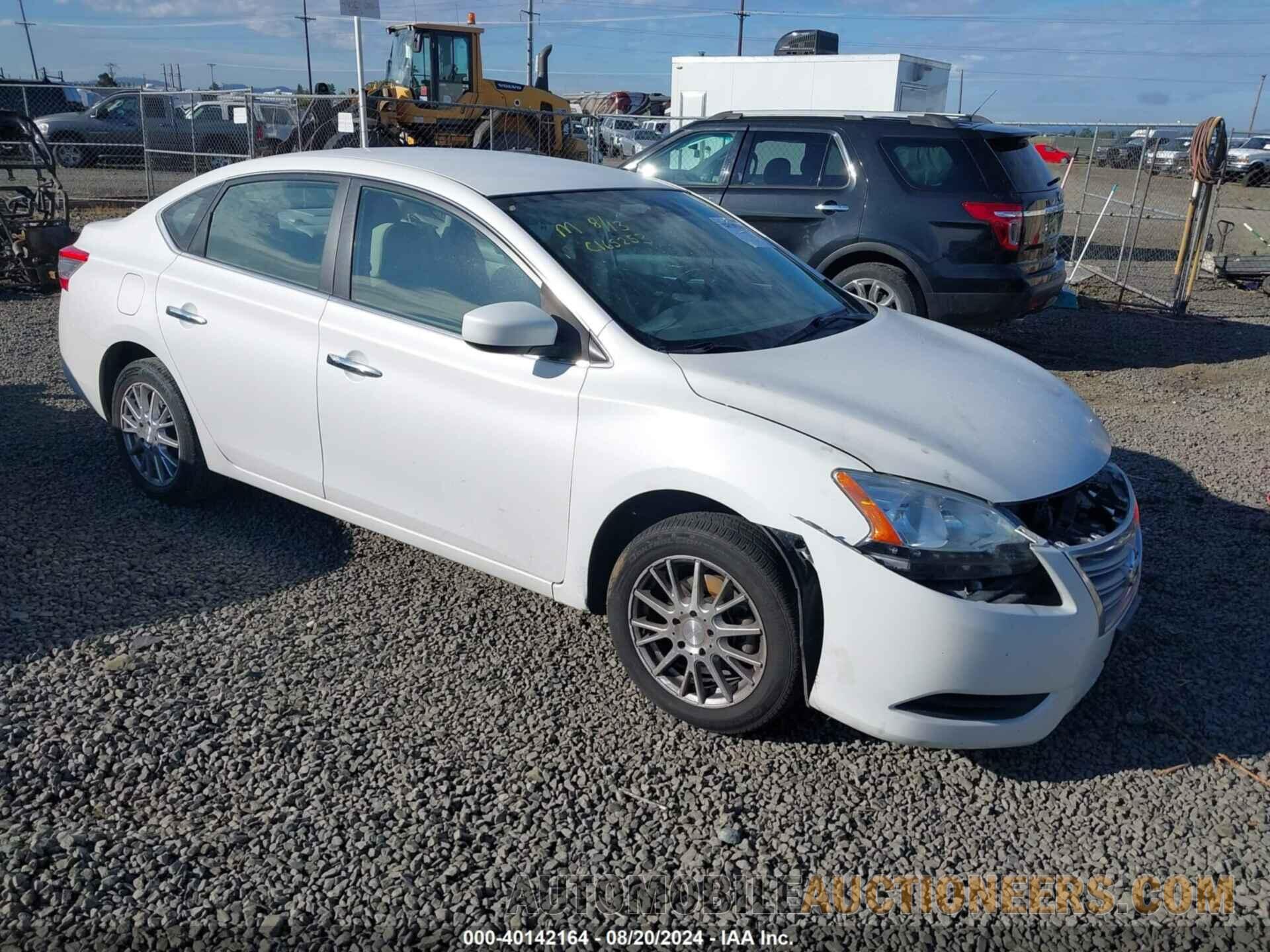 3N1AB7APXEL638515 NISSAN SENTRA 2014