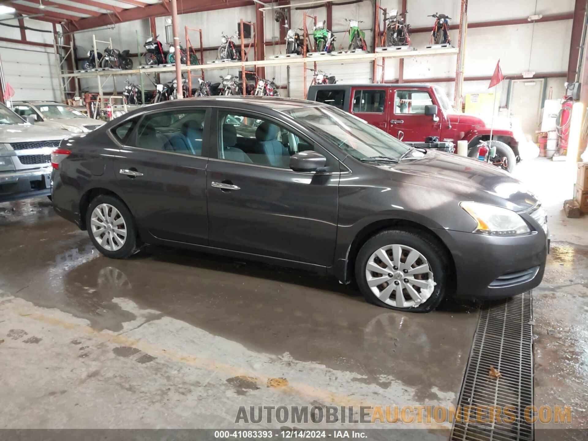 3N1AB7APXEL641673 NISSAN SENTRA 2014