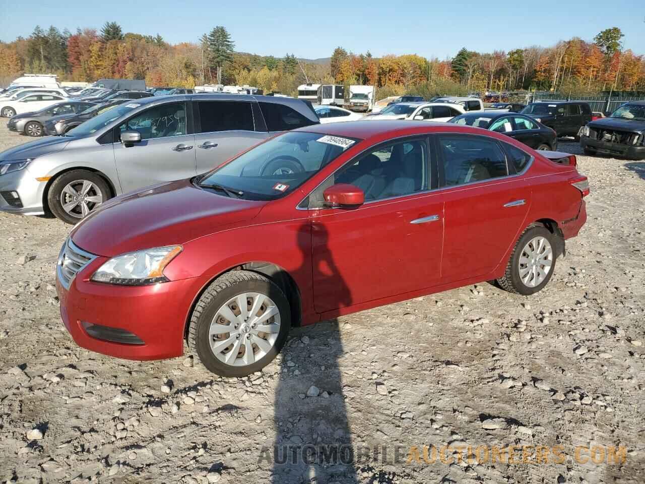 3N1AB7APXEL655637 NISSAN SENTRA 2014