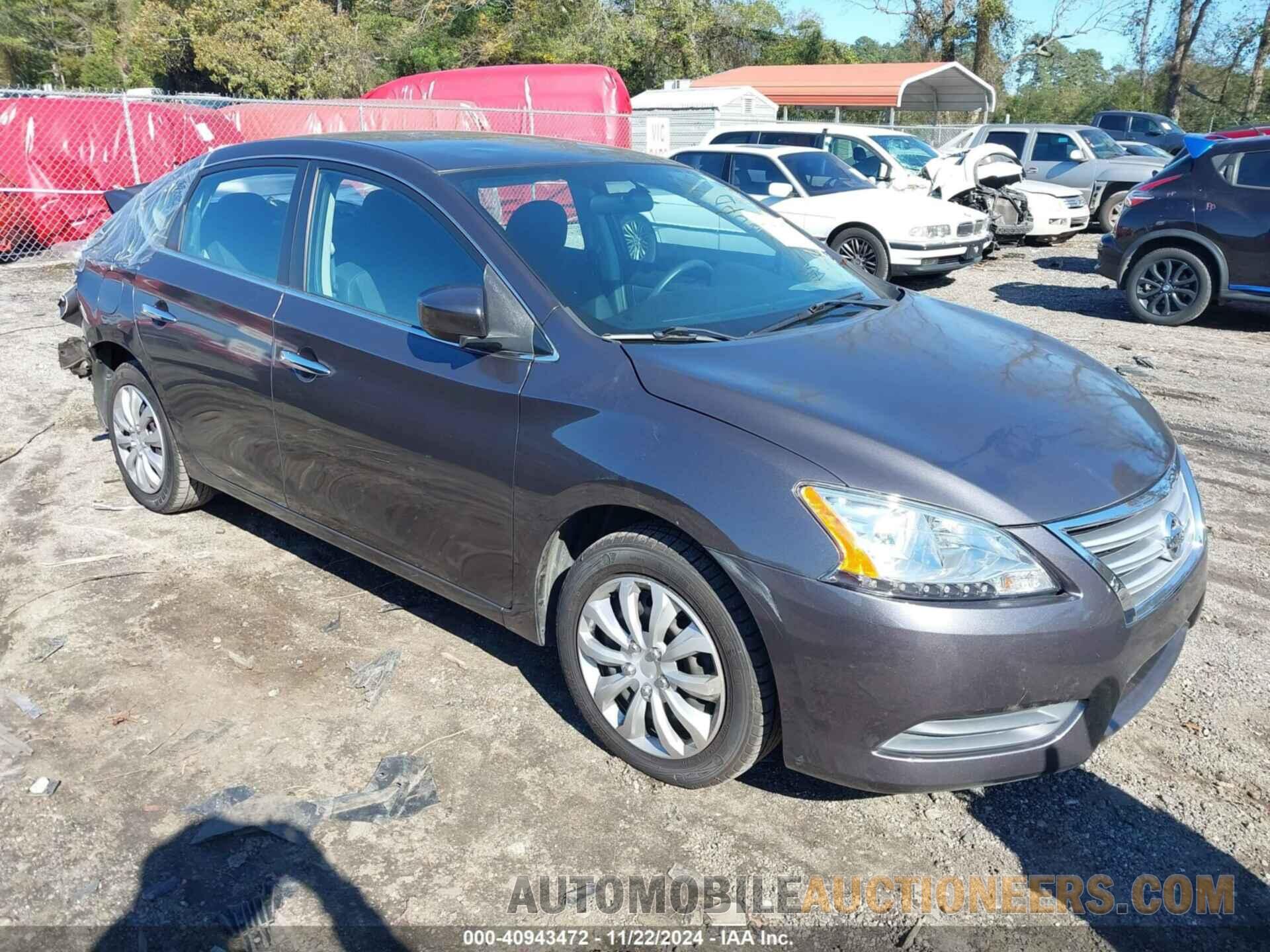 3N1AB7APXEL676004 NISSAN SENTRA 2014