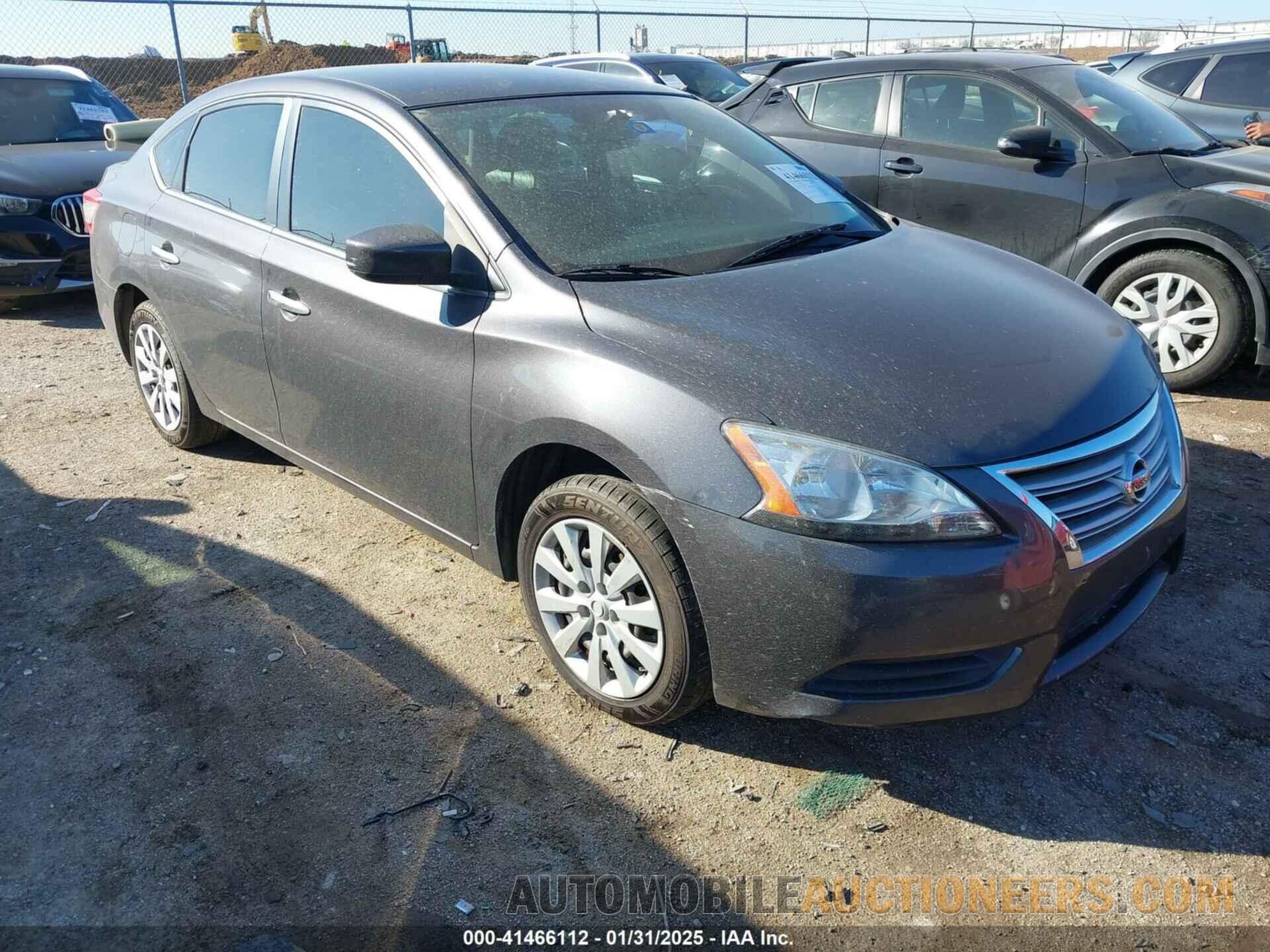 3N1AB7APXEL689609 NISSAN SENTRA 2014