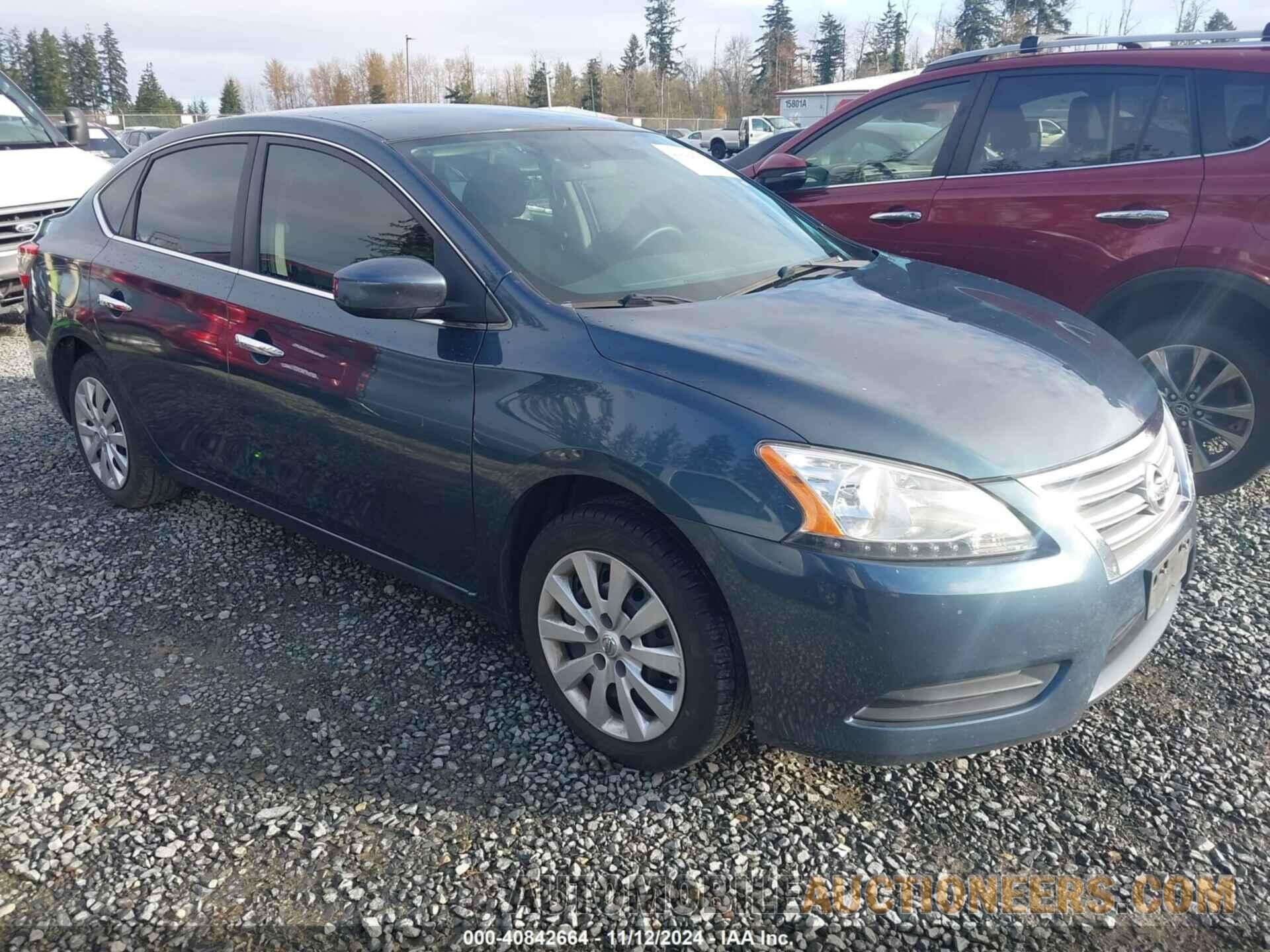 3N1AB7APXEY214707 NISSAN SENTRA 2014