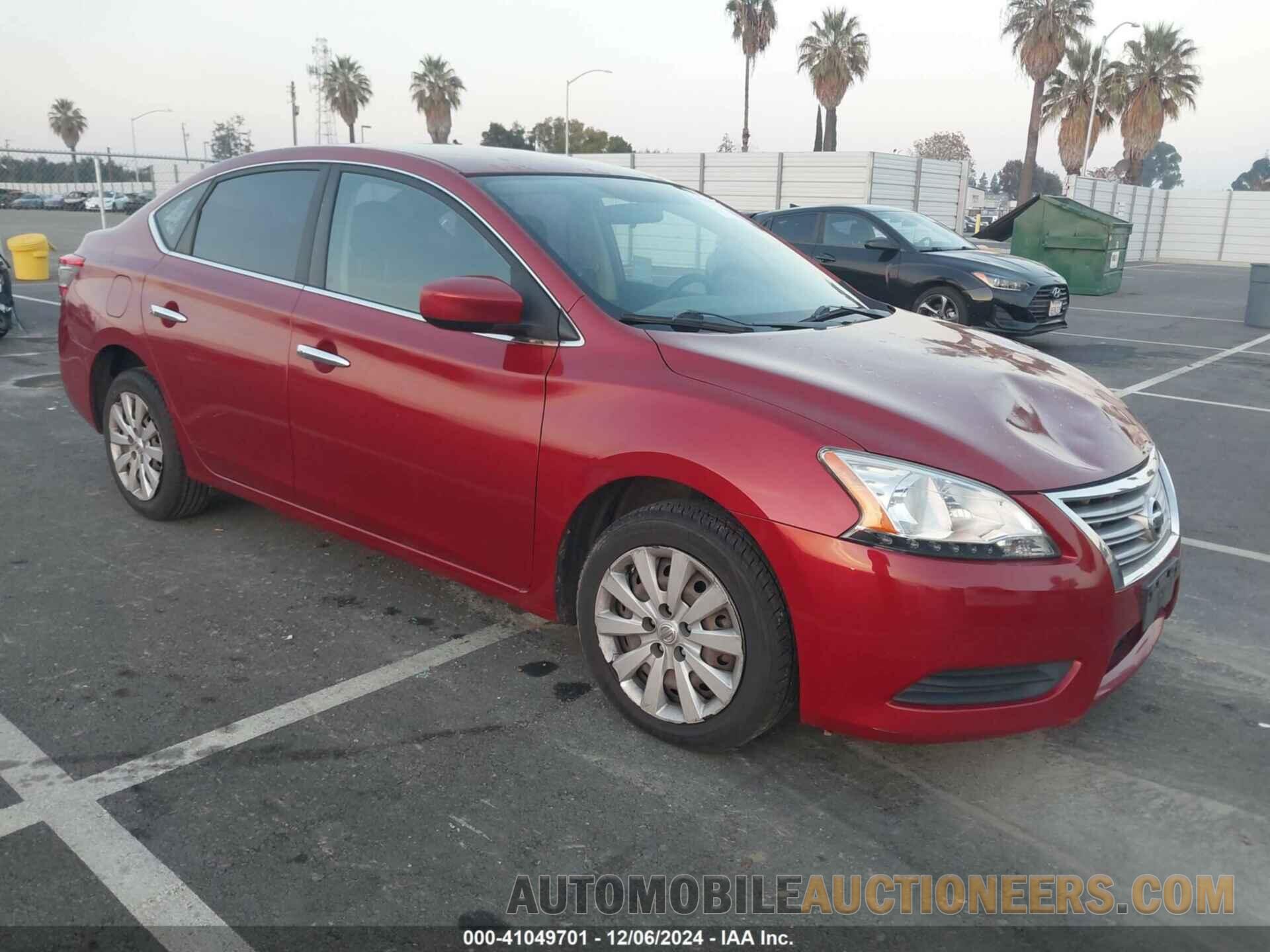 3N1AB7APXEY265592 NISSAN SENTRA 2014