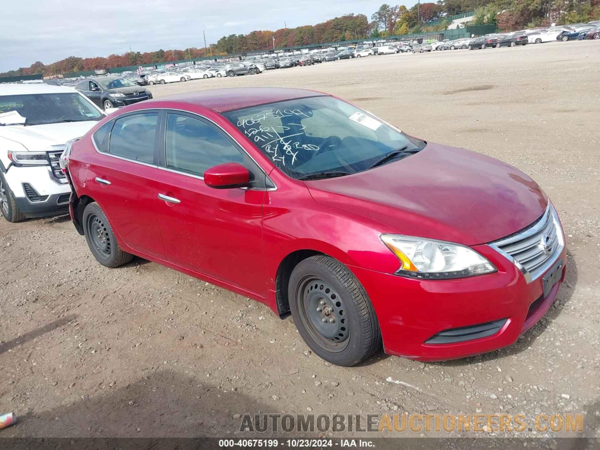 3N1AB7APXEY268315 NISSAN SENTRA 2014