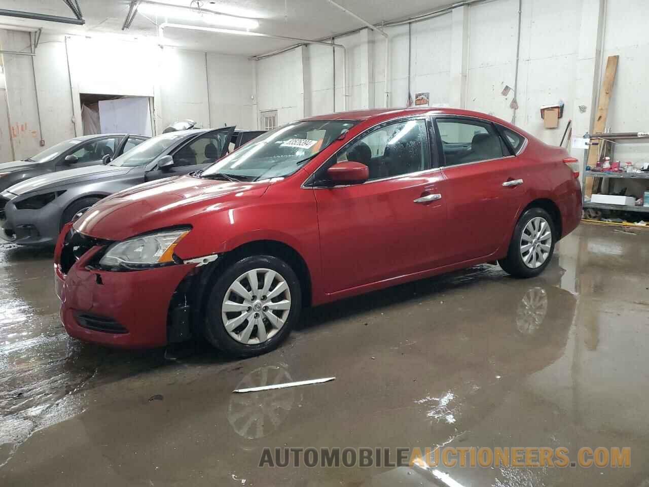 3N1AB7APXFL663657 NISSAN SENTRA 2015