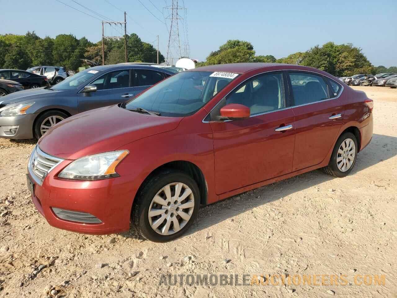 3N1AB7APXFL668390 NISSAN SENTRA 2015