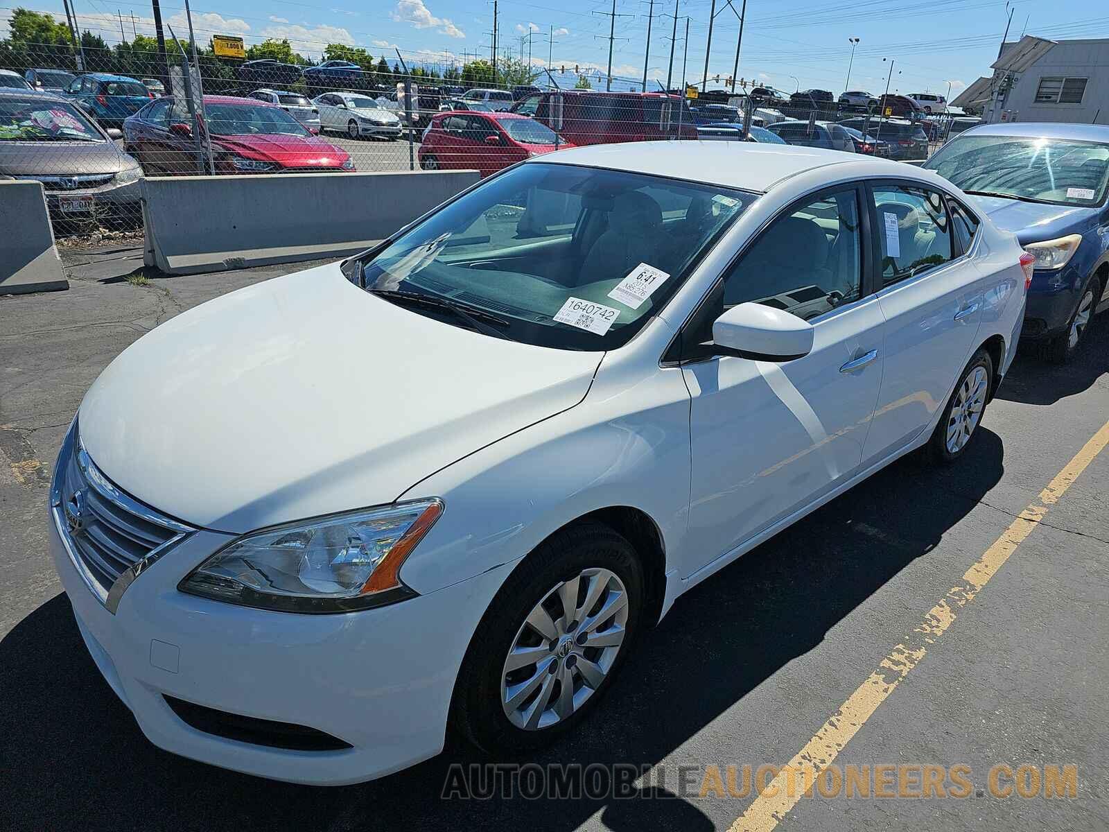 3N1AB7APXFL696285 Nissan Sentra 2015