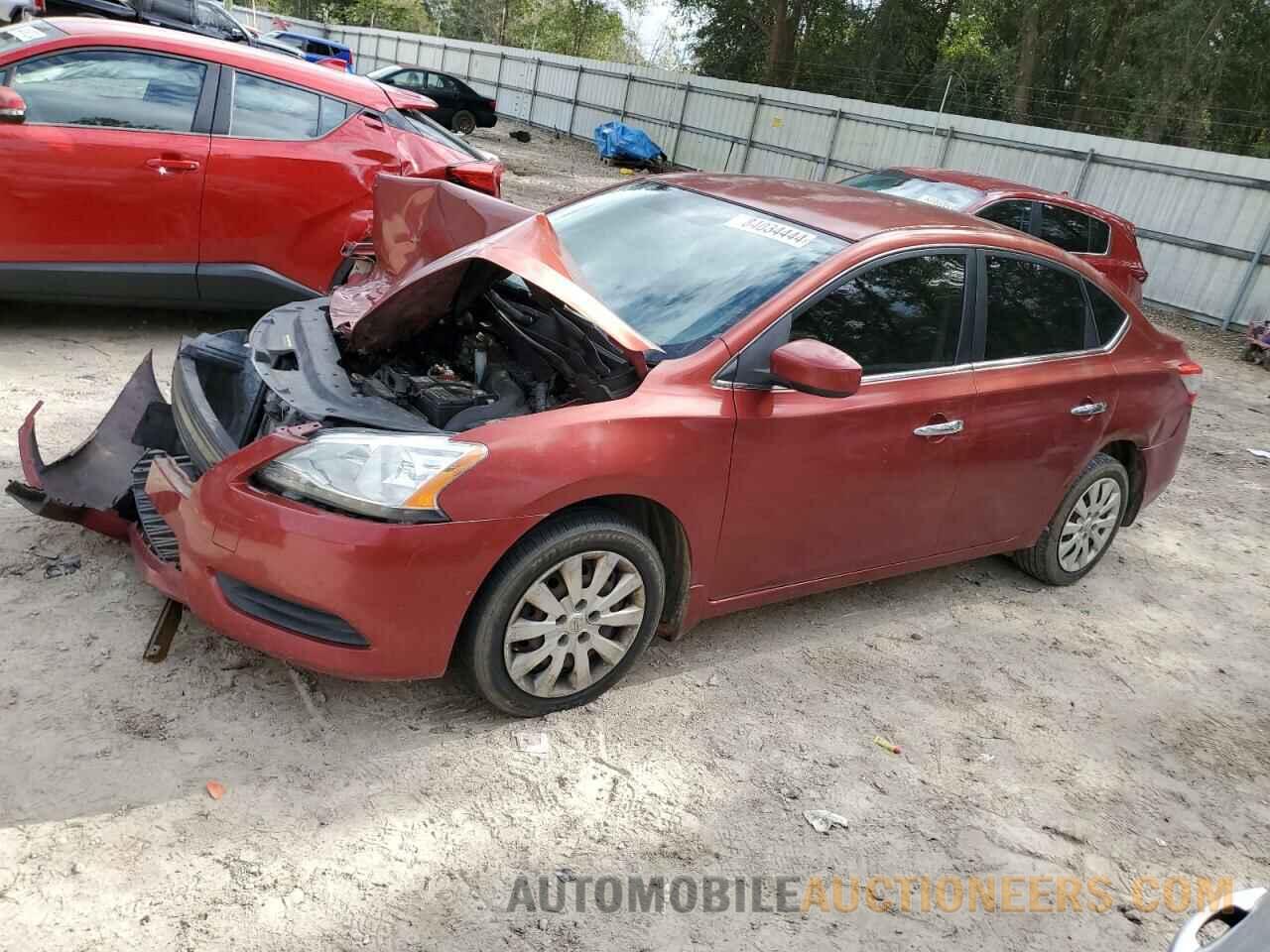 3N1AB7APXFY254822 NISSAN SENTRA 2015