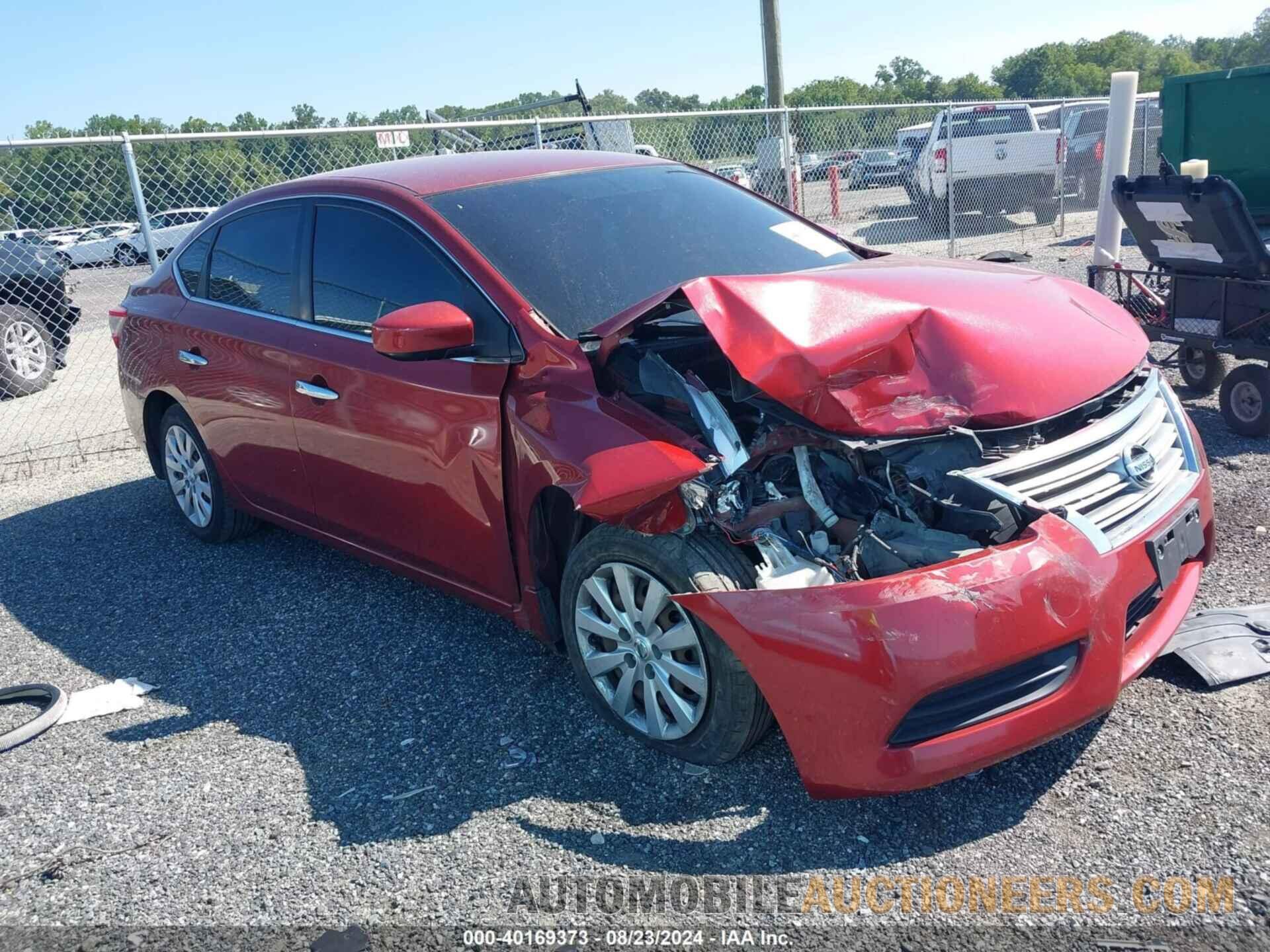 3N1AB7APXFY325906 NISSAN SENTRA 2015