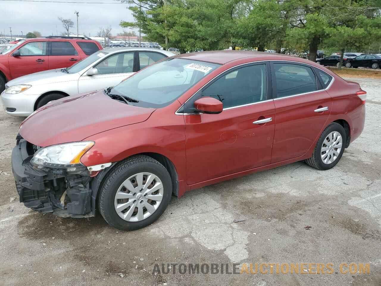 3N1AB7APXFY332189 NISSAN SENTRA 2015