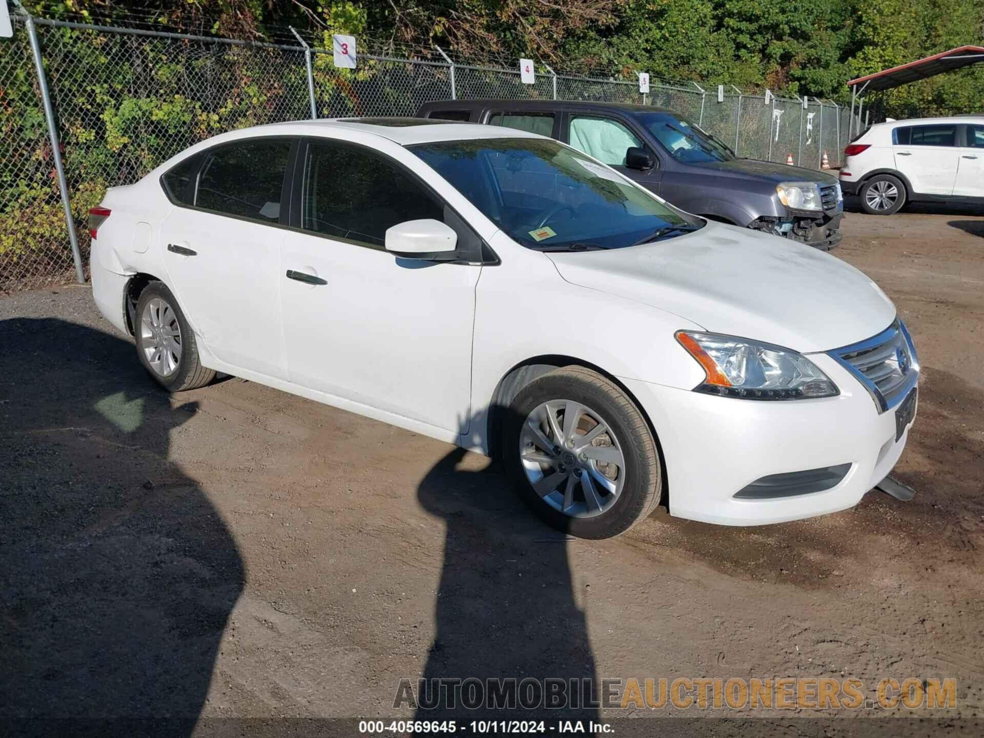 3N1AB7APXFY353740 NISSAN SENTRA 2015