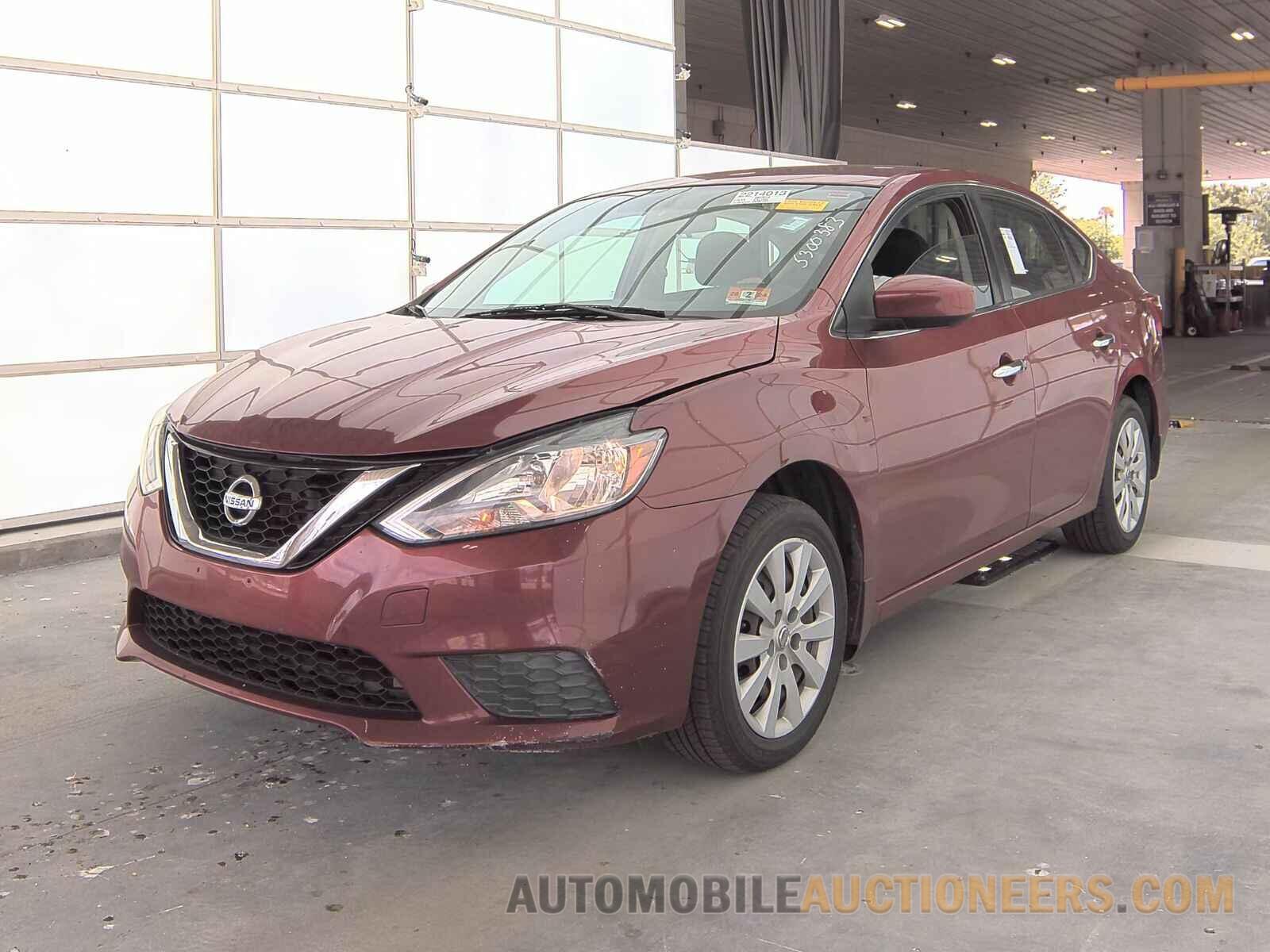 3N1AB7APXGL661215 Nissan Sentra 2016