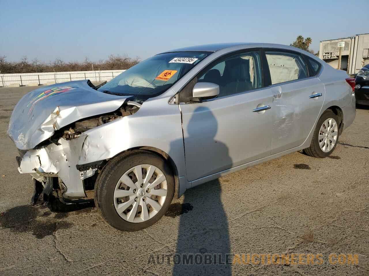 3N1AB7APXGY316544 NISSAN SENTRA 2016