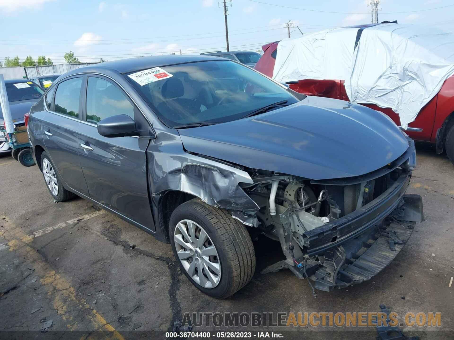 3N1AB7APXKY240378 NISSAN SENTRA 2019