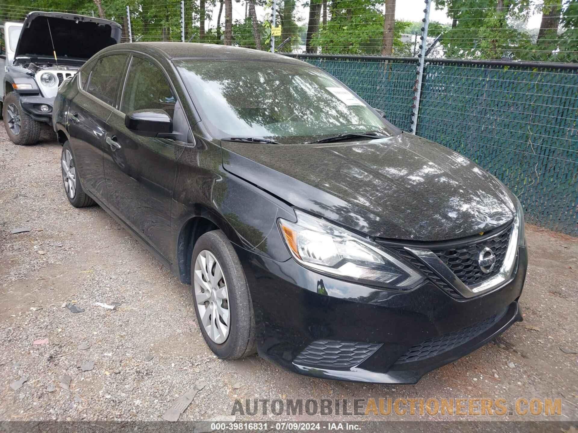 3N1AB7APXKY295011 NISSAN SENTRA 2019