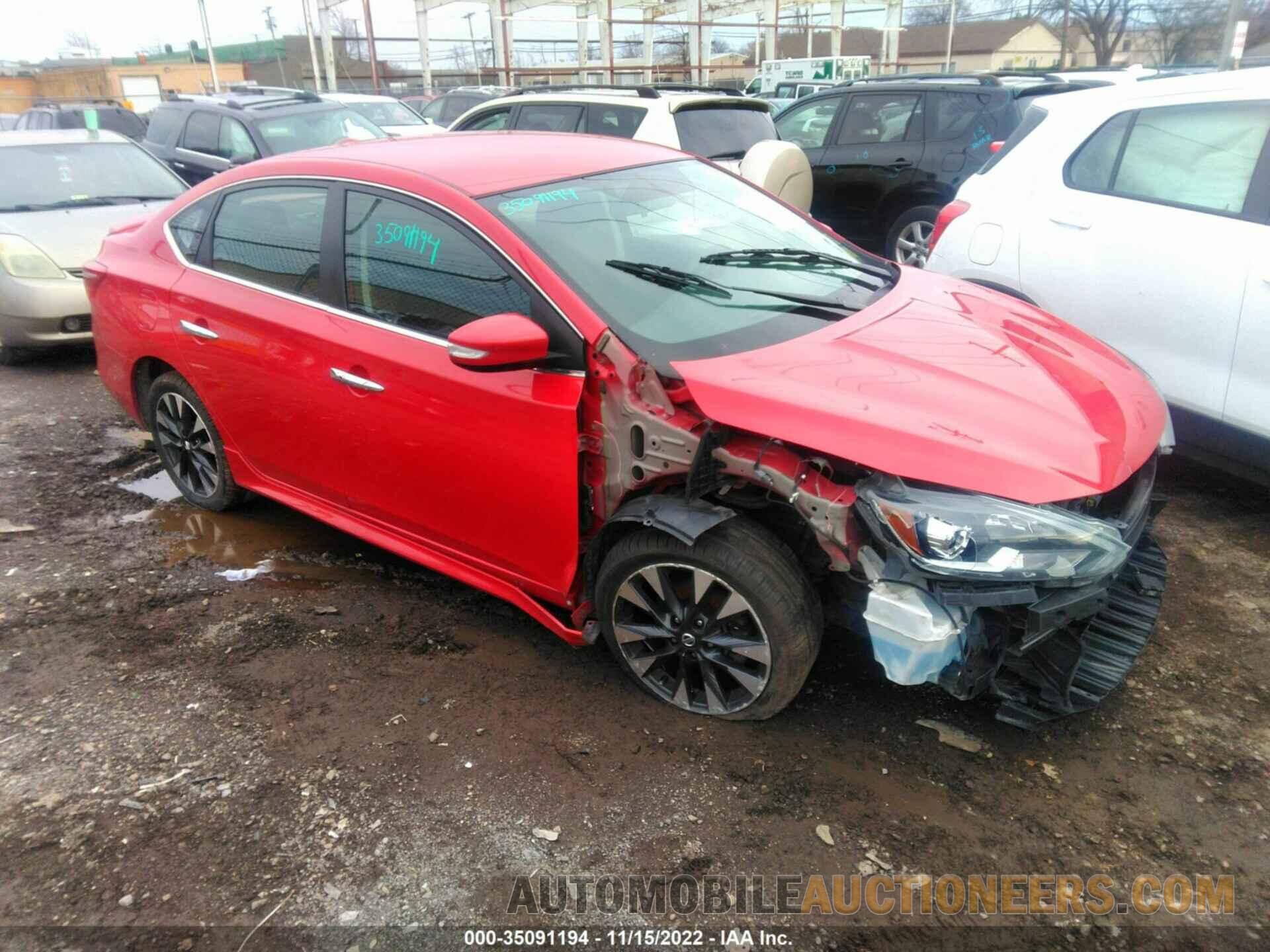 3N1AB7APXKY307576 NISSAN SENTRA 2019