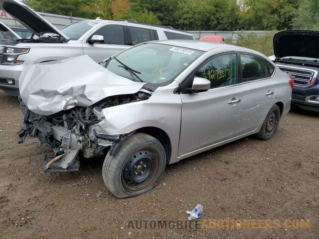 3N1AB7APXKY318139 NISSAN SENTRA 2019