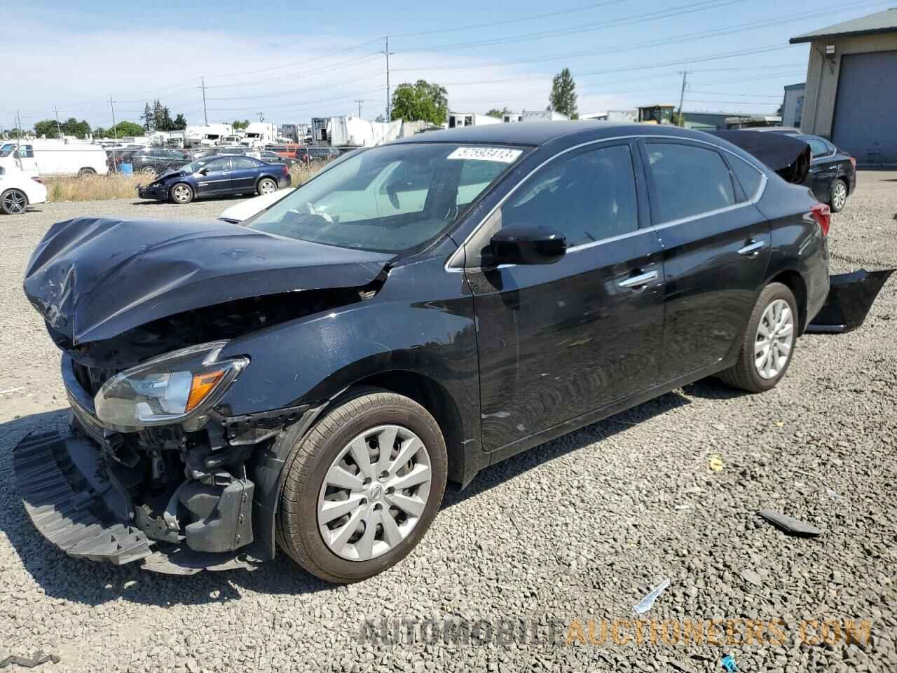 3N1AB7APXKY324135 NISSAN SENTRA 2019