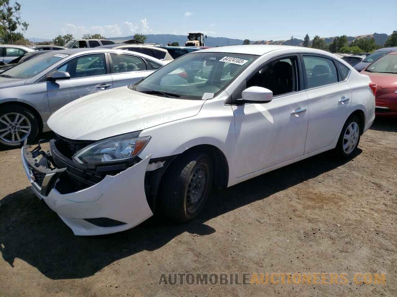 3N1AB7APXKY342487 NISSAN SENTRA 2019