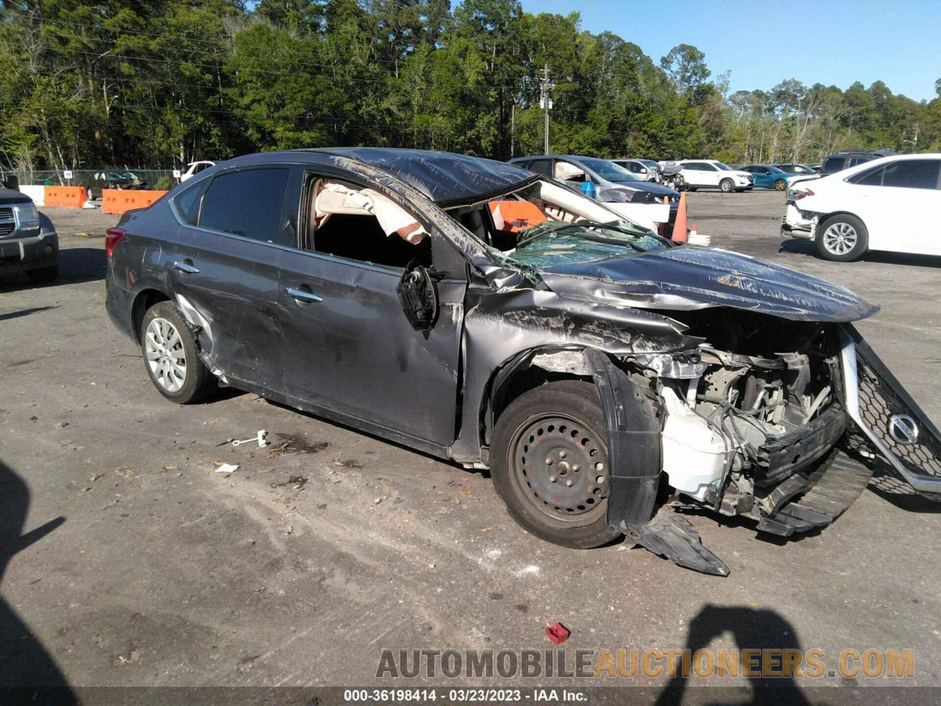 3N1AB7APXKY386540 NISSAN SENTRA 2019