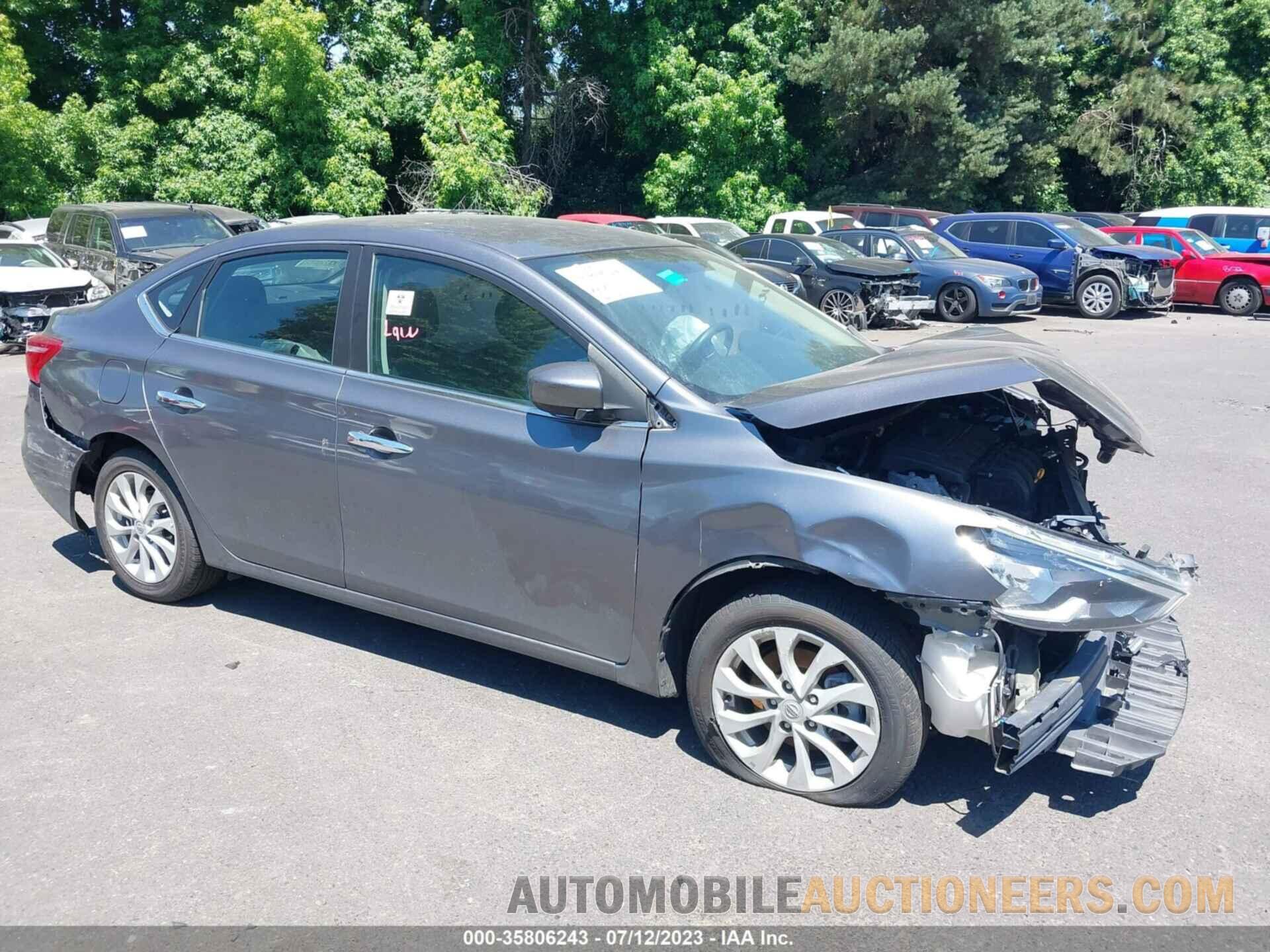 3N1AB7APXKY431413 NISSAN SENTRA 2019