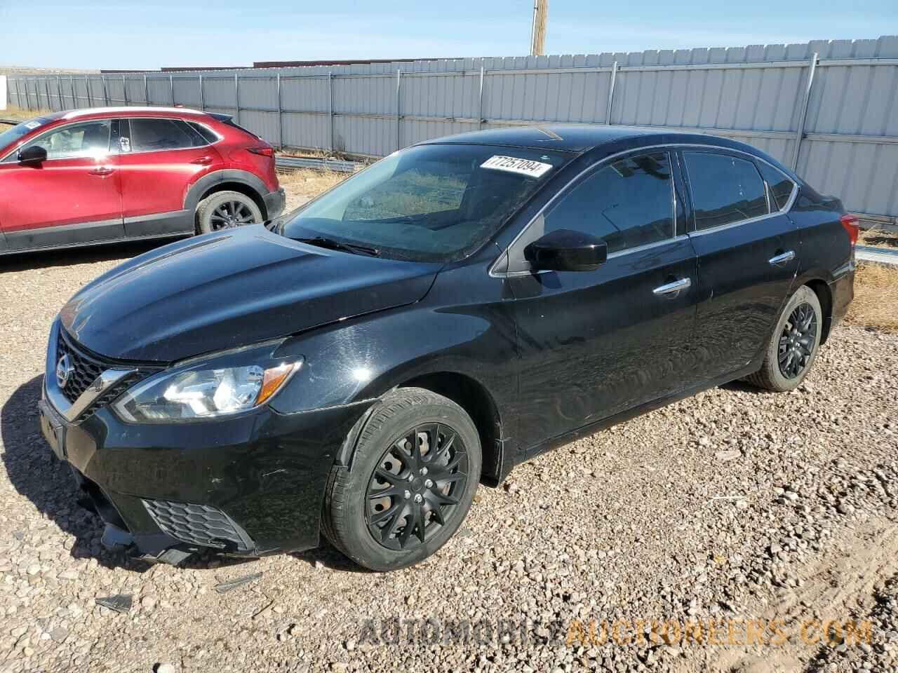 3N1AB7APXKY447482 NISSAN SENTRA 2019