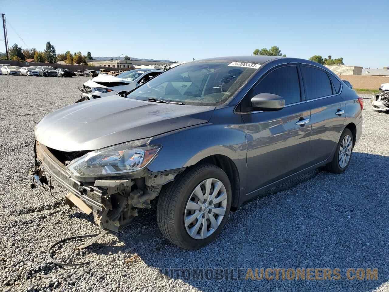 3N1AB7APXKY457154 NISSAN SENTRA 2019