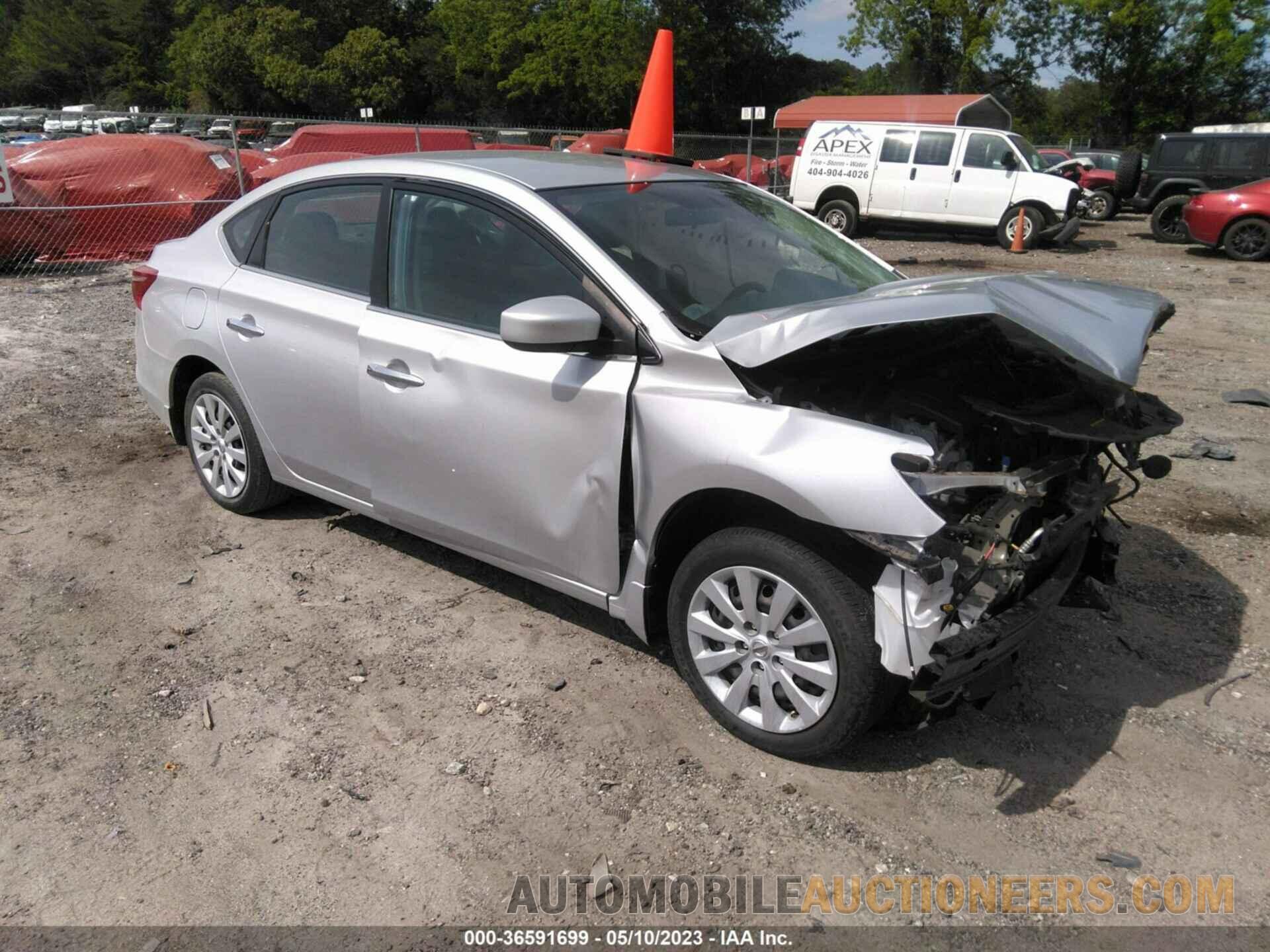 3N1AB7APXKY457395 NISSAN SENTRA 2019