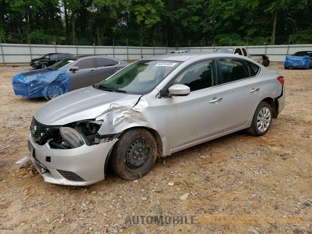 3N1AB7APXKY457607 NISSAN SENTRA 2019