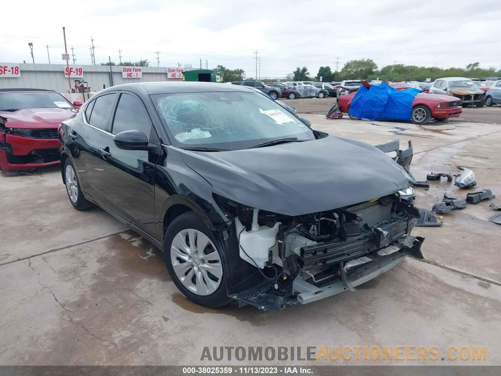 3N1AB8BV2NY210959 NISSAN SENTRA 2022