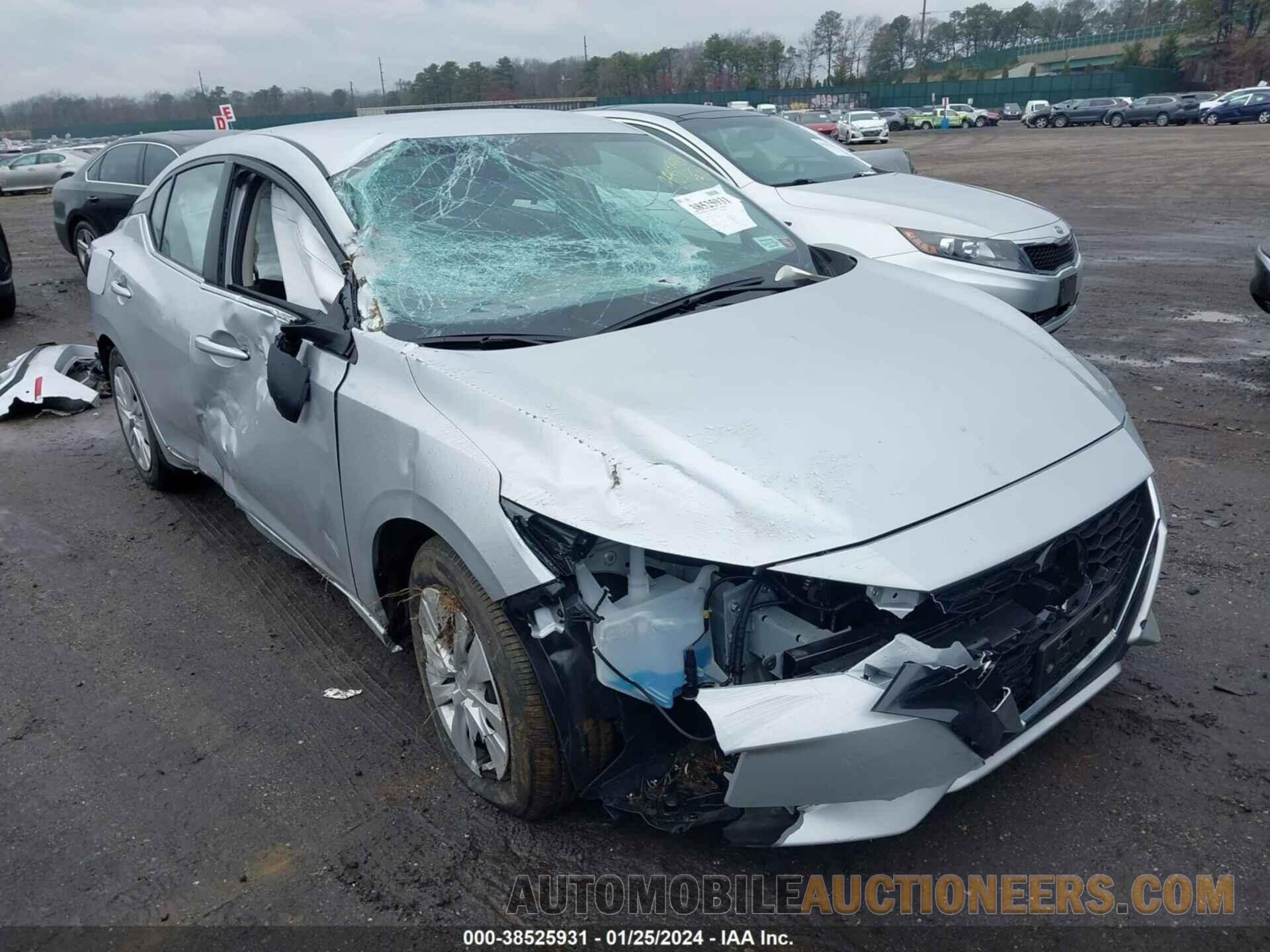 3N1AB8BV6NY293389 NISSAN SENTRA 2022