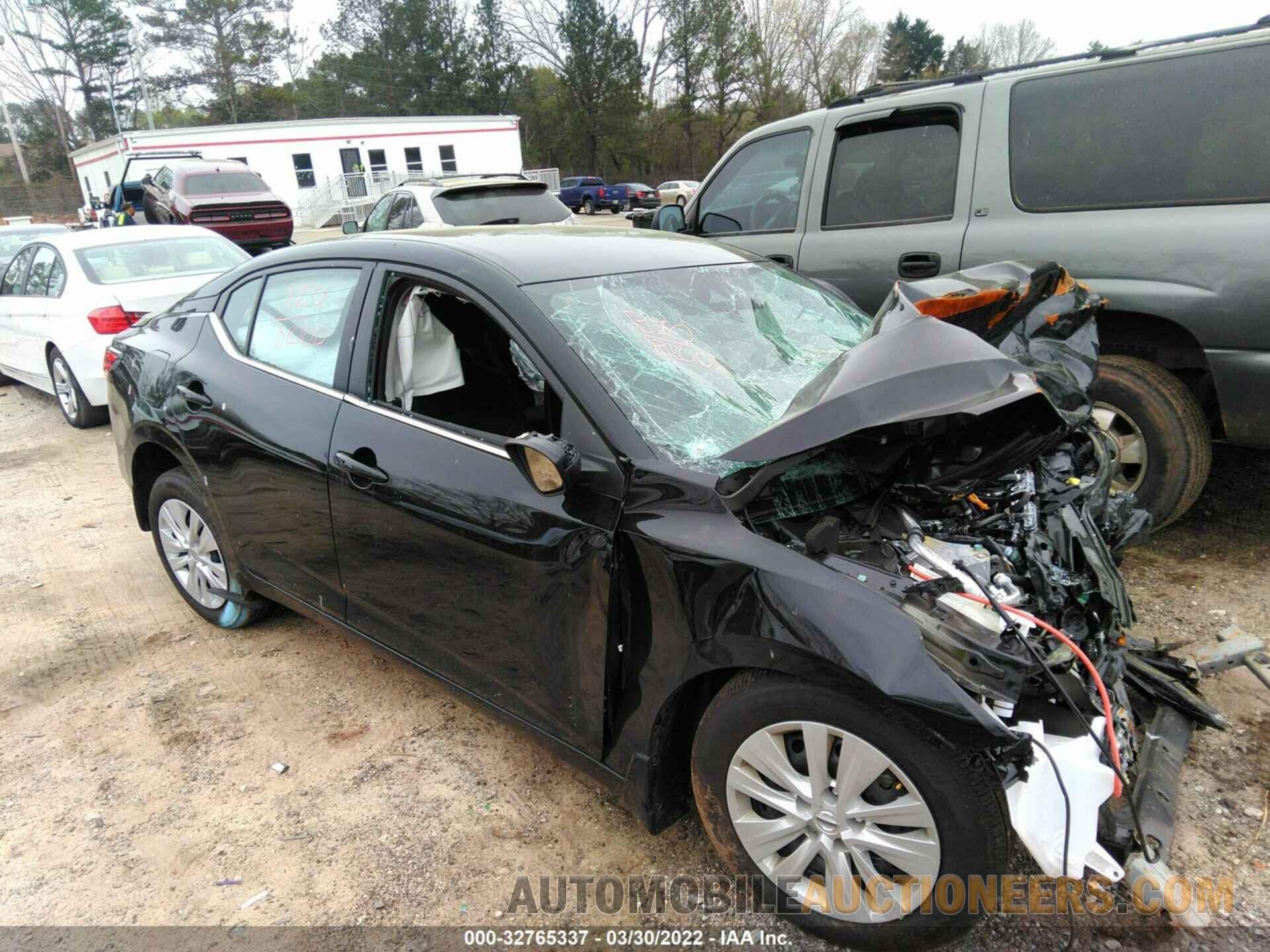 3N1AB8BV7NY206163 NISSAN SENTRA 2022