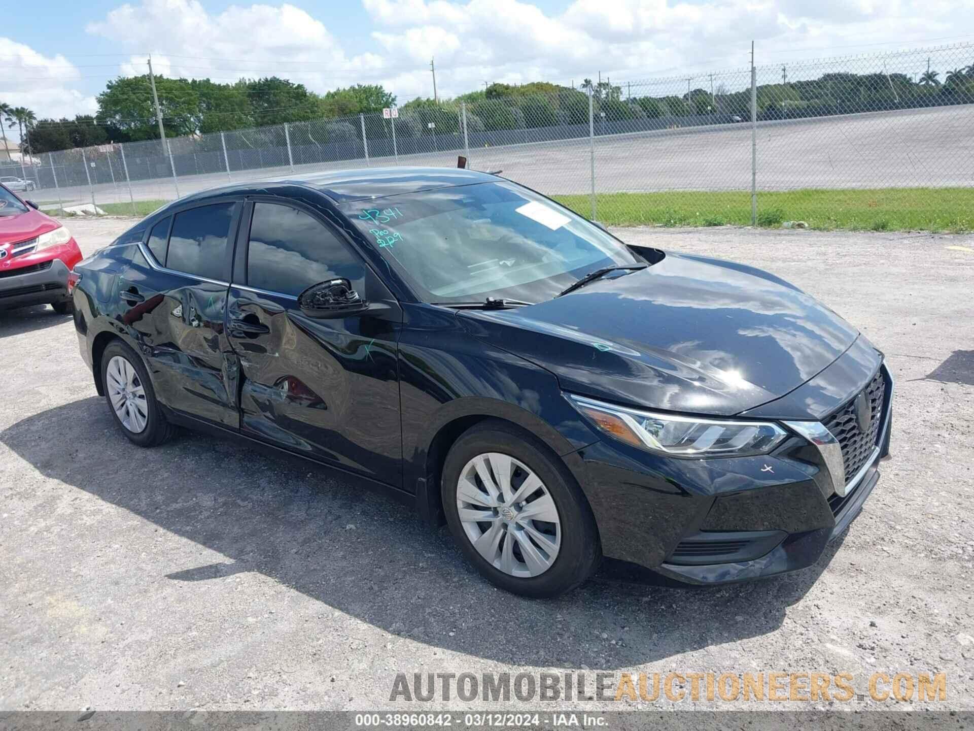 3N1AB8BV8NY225711 NISSAN SENTRA 2022