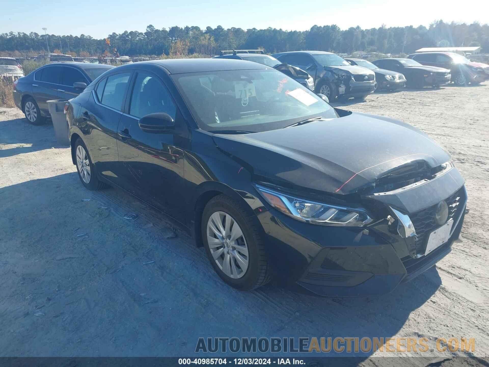 3N1AB8BVXNY259603 NISSAN SENTRA 2022