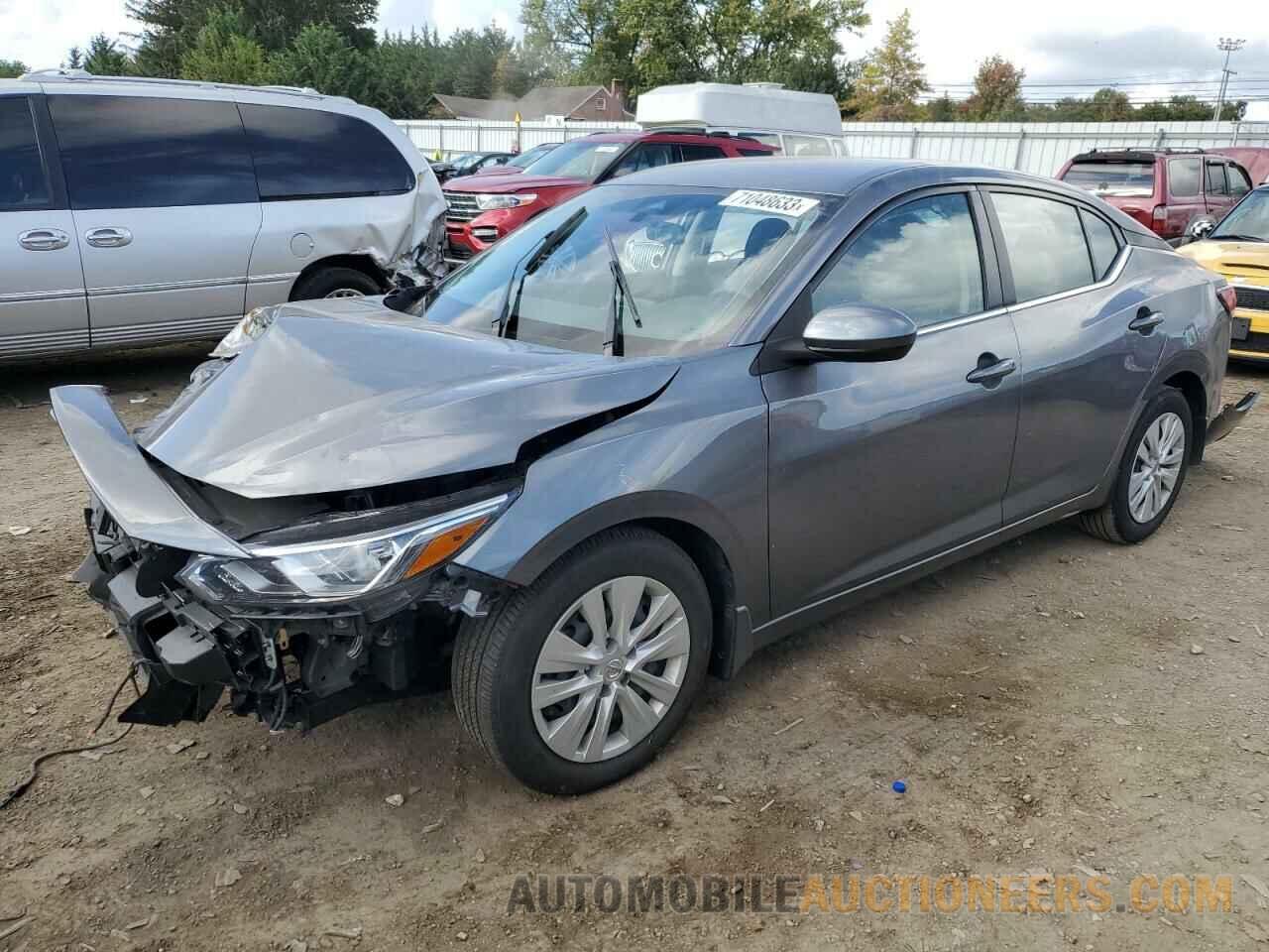 3N1AB8BVXNY283416 NISSAN SENTRA 2022