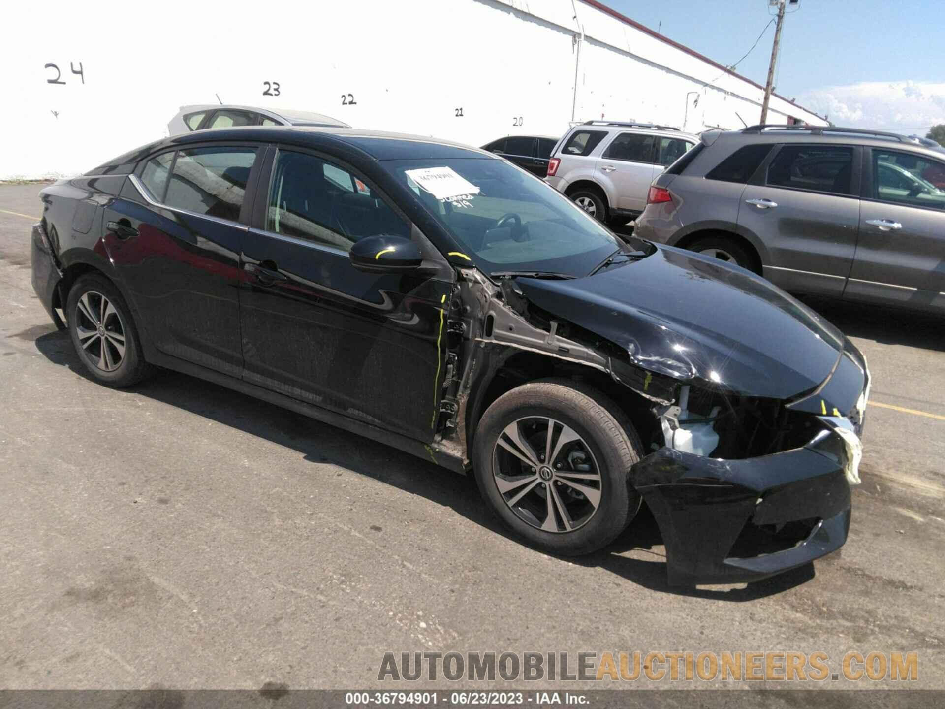 3N1AB8CV0LY203665 NISSAN SENTRA 2020